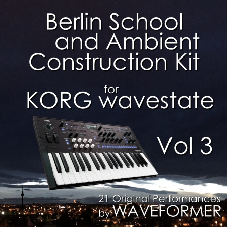 Waveformer Berlin School and Ambient Construction Kit Vol.3 Synth Presets