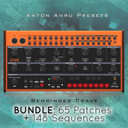 Behringer Crave Bundle by Anton Anru Synth Presets