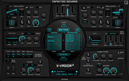 Infected Sounds X-V4dor 2 v2.0.0 Regged WiN