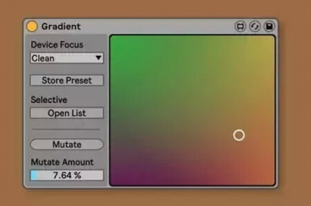 pATCHES Gradient Max for Live