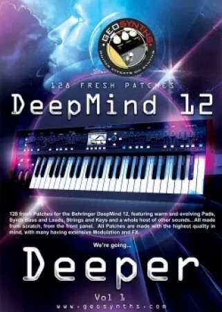 GeoSynths Deeper Vol.1 For Deepmind 12 Synth Presets