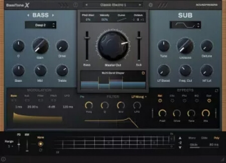 SoundFingers BassTone X v1.0.0 WiN