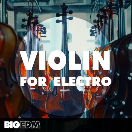 Big EDM Violin For Electro WAV MiDi Synth Presets