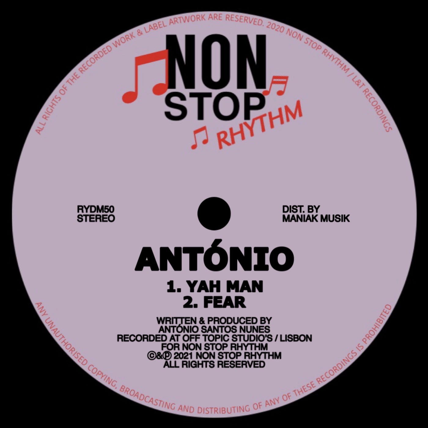 Antonio - Yah Man [RYDM50]