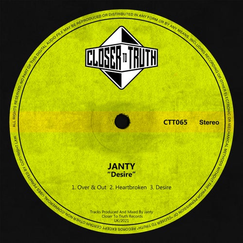 Janty - Desire [CTT065]