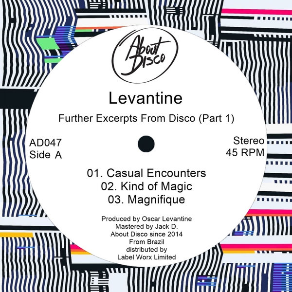 Levantine - FURTHER EXCERPTS FROM DISCO, PT. 1 [AD047]