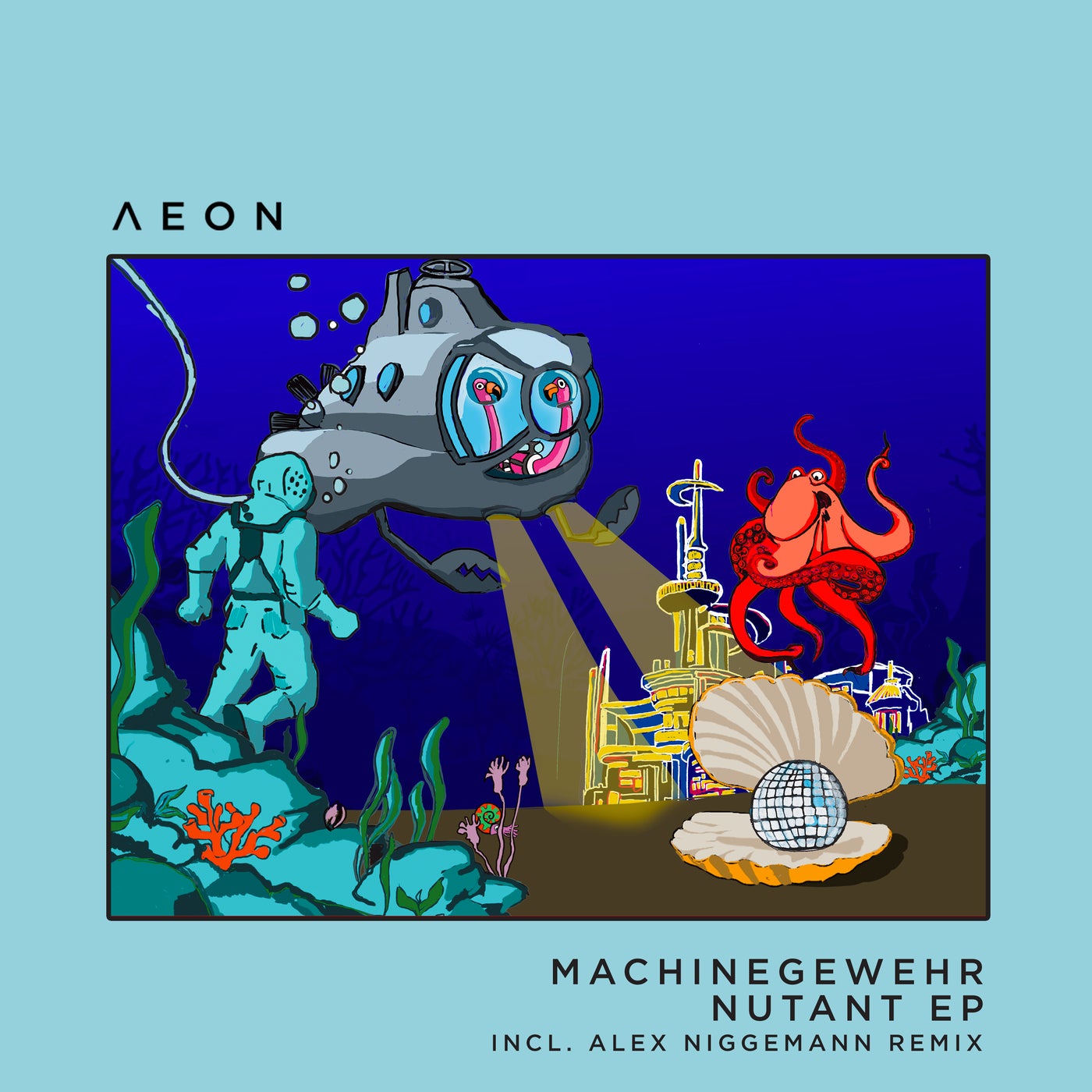 Machinegewehr - Nutant EP [AEON054]