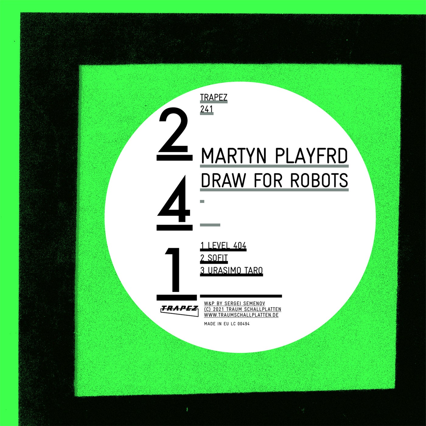 Martyn Playfrd – Draw For Robots [TRAPEZ241]