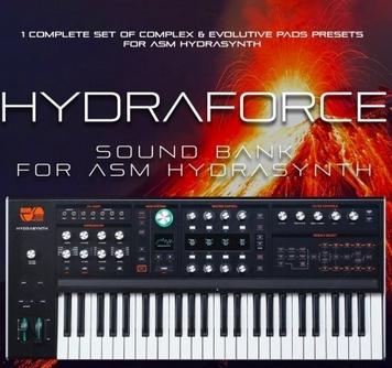 ASM Hydrasynth Sound Bank Hydraforce by CO5MA Synth Presets