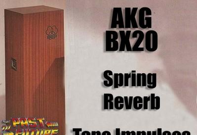 PastToFutureReverbs AKG BX-20 Spring Reverb! (Analog Tape)