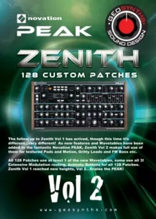 GeoSynths Zenith Vol.2 Synth Presets