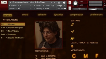 Fluffy Audio Francesco Lovecchio Solo Oboe KONTAKT