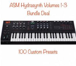 Marc Barnes ASM Hydrasynth Volumes 1-3 Bundle Synth Presets