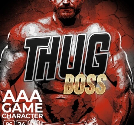 Epic Stock Media AAA Game Character Thug Boss WAV