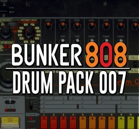 Bunker 8 Digital Labs Bunker 808 Drum Pack 007 WAV