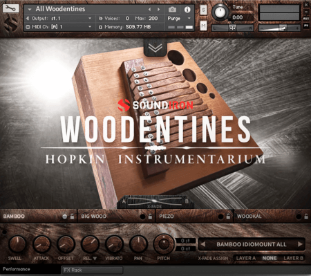 Soundiron Hopkin Instrumentarium Woodentines KONTAKT