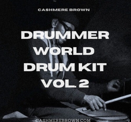 Cashmere Brown Drummer World Drum Kit Vol.2 WAV MiDi