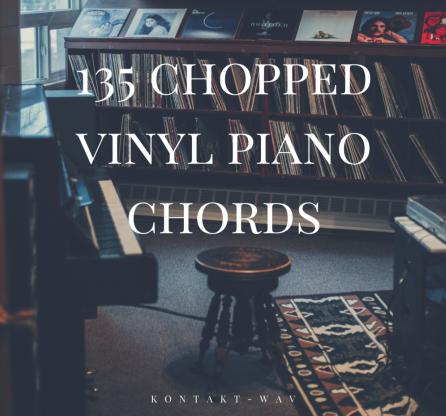 PastToFutureReverbs 135 Chopped Vinyl Piano Chords KONTAKT