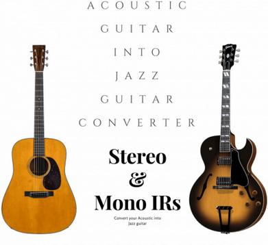 PastToFutureReverbs Acoustic Guitar Into Jazz Guitar Converter