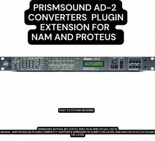 PastToFutureReverbs Prismsound Dream AD-2 Converters Plugin Extension Synth Presets