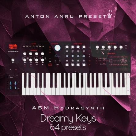 LFO Store ASM Hydrasynth Dreamy Keys (64 Presets by Anton Anru) Synth Presets