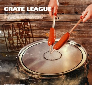 The Crate League Tabs Raw Drum Breaks WAV