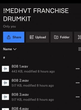 MEDHVT FRANCHISE DRUMKIT WAV