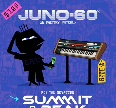 ok reza Juno-60's 56 Factory Patches Synth Presets