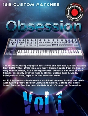 GeoSynths Obsession Vol.1 Synth Presets