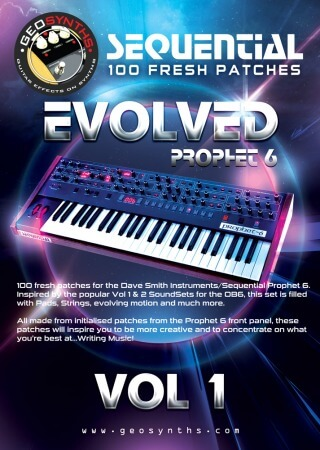 GeoSynths Evolved Vol.1 Synth Presets