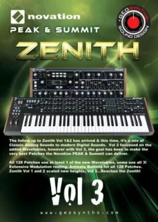 GeoSynths Zenith Vol.3 Synth Presets