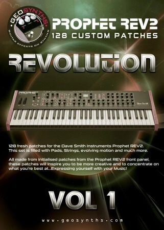 GeoSynths Revolution Vol.1 Synth Presets