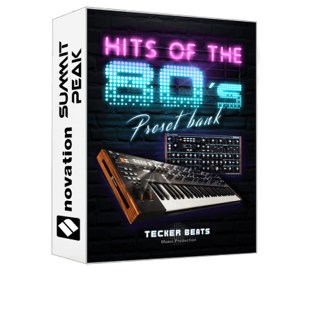 Tecker Beats Novation Summit Hits Of The 80s Synth Presets