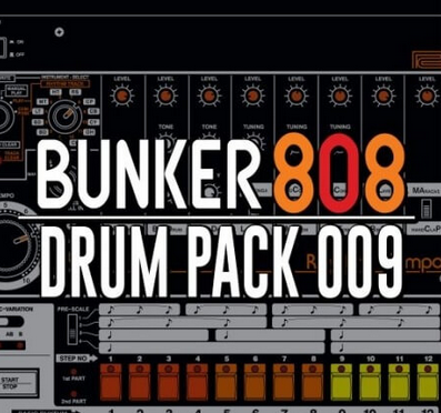 Bunker 8 Digital Labs Bunker 808 Drum Pack 009 WAV