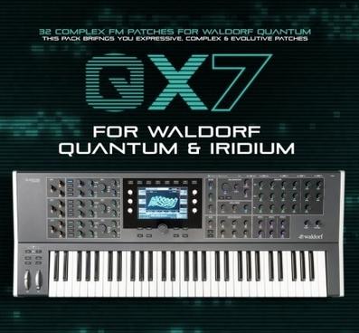 CO5MA Waldorf Quantum & Iridium Sound Bank QX7 Synth Presets