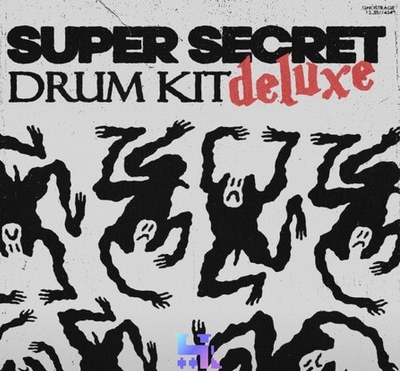 TrakTrain Ghostrage Super Secret Drum Kit Deluxe Edition WAV