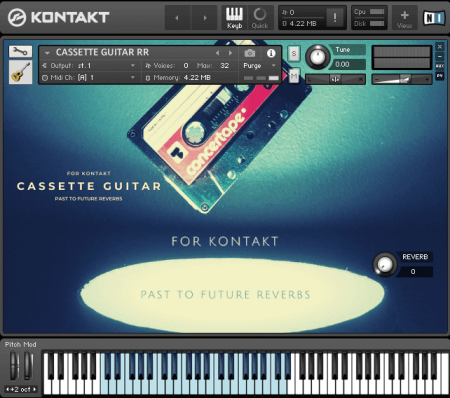 PastToFutureReverbs Cassette Guitar KONTAKT