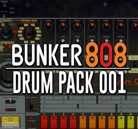 Bunker 8 Digital Labs Bunker 808 Drum Pack 001 WAV