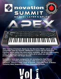 GeoSynths Apex Vol.1 Synth Presets