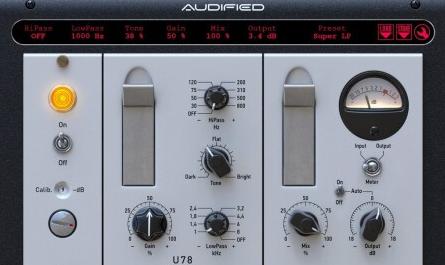 Audified U78 Saturator v3.1.0 WiN