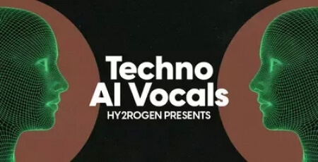 HY2ROGEN Techno AI Vocals WAV MiDi