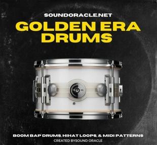 SoundOracle Sound Kits Golden Era Drums Ableton Edition (Ableton Rack) WAV MiDi Ableton Live