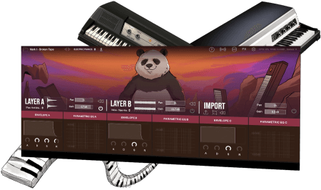 Clark Audio Lofi Panda Electric Pianos 2 Expansion v1.1 WiN MacOSX