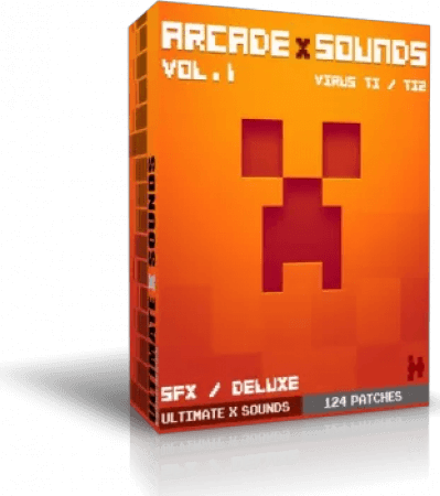 Ultimate X Sounds Arcade X Sounds Vol.1 DELUXE edition (Basic + sfx) Virus TI2 TI ​Soundset Synth Presets