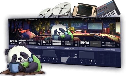 Clark Audio Lofi Panda 3 Bedroom Beats Expansion v1.0 WiN MacOSX